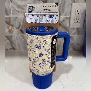 HydroJug Blue Western Charm